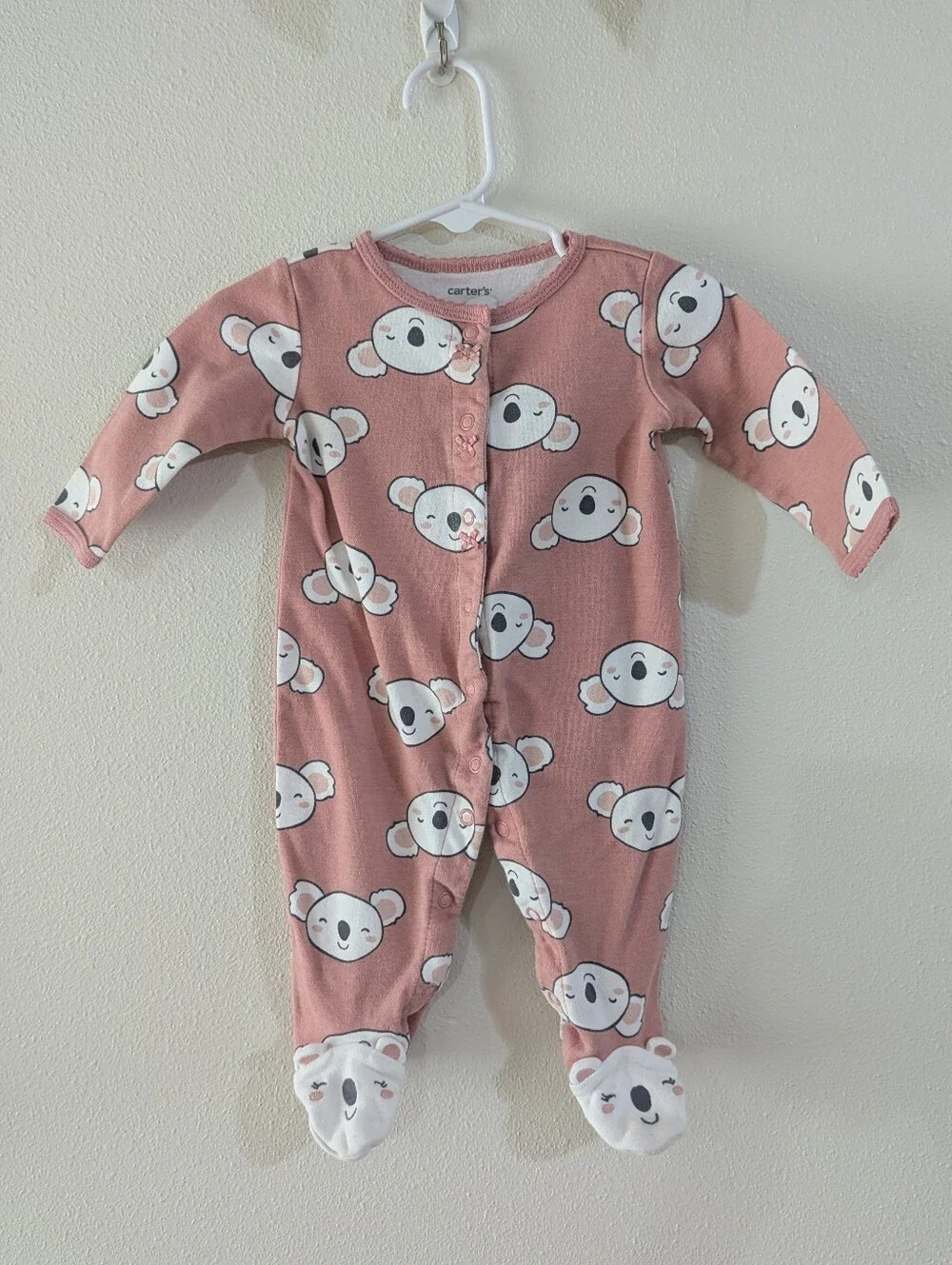 Pink Koala Footie Pajamas